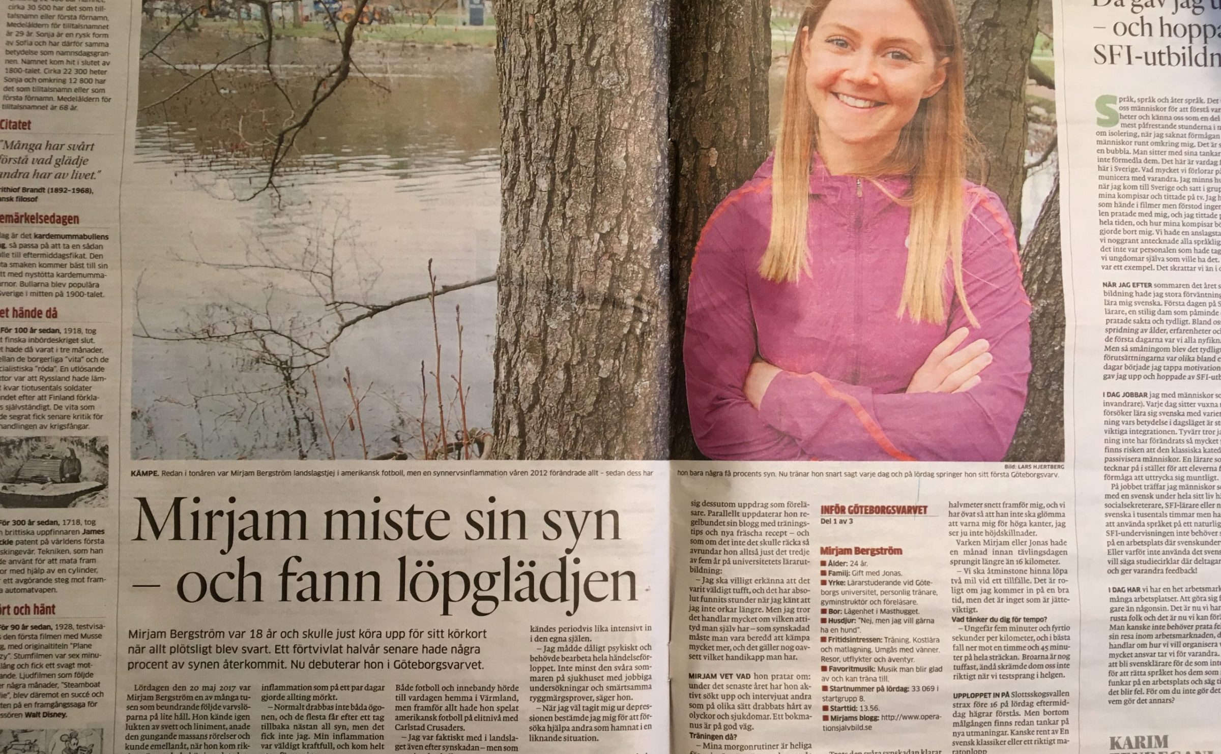 Mirjam har en otrolig livsresa. Alltsedan hon blivit fri från depression har hon velat hjälpa andra bygga upp sin självbild och tro på framtiden.